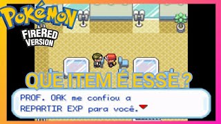 Pokémon fire red como pegar o xp share item incrível com o passo a passo [upl. by Godden694]