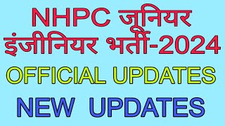 NHPC JE VACANCY2024NHPC JE LATEST UPDATESNHPC JE JOBSNHPC JE RESULTSNBCC JE EXAM DATEPSU JE [upl. by Maje]