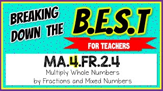 MA4FR24  Breaking Down the BEST Standards for Math FOR TEACHERS [upl. by Lraep]