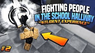 The STUDENT EXPERIENCE in This NEW FIGHTING Game on ROBLOX2 Tenjou [upl. by Javier]