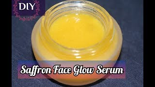 DIY Saffron Face Glow Serum in tamil  Home made face serum for glowing skin [upl. by Ihcur]