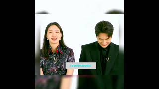 LEE MIN HO  KIM GO EUN SHOWS SWEET CHEMISTRY DURING THEIR INTERVIEW [upl. by Yenduhc]