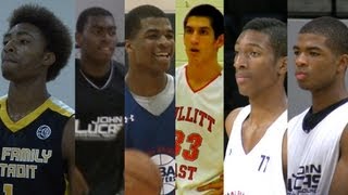 2013 Kentucky Recruiting Class  James Young Marcus Lee Harrison Twins Derek Willis [upl. by Isman]