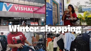 Winter shopping  Vlog 5  reenas diary  like  comment  subscribe [upl. by Ilek]