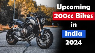 Upcoming 200cc Bikes in India 2024  upcomingbikes2024 [upl. by Akener60]