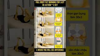 FULL BODY FAT BURNING FOR LAZY burncalories bellyfatloss workoutathome yoga [upl. by Alilak]