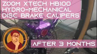 ZOOM XTECH HB100 HYDRAULIC CALIPERS  AFTER 3 MONTHS  VLOG14 [upl. by Nerrej365]