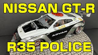 NISSAN GTR R35 POLICE パトカー [upl. by Leunamnauj109]