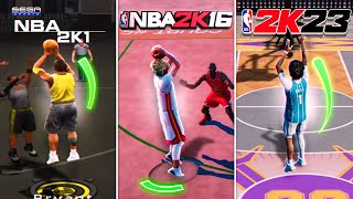 GREENING On Every NBA 2K in one video… [upl. by Ryle]