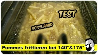 Pommes frittieren bei unterschiedlichen Temperaturen 🆃🅴🆂🆃 🍟  Pommes Män [upl. by Ponce247]