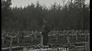 Deutscher Soldatenfriedhof in Russland 13 Walther Neuer Schmalfilme WW2 [upl. by Netram]