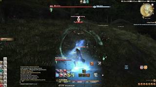 FFXIV Stormblood  Blue Mage Spell  OffGuard [upl. by Anoyet]