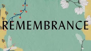 Remembrance Lyric Video  Hillsong Worship [upl. by Noslien]