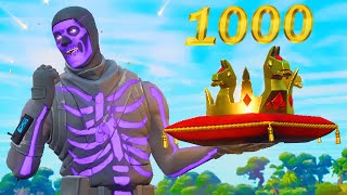 i got 1000 fortnite wins [upl. by Aihsekel704]