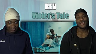 REN REALLY PAINTING A PICTURE  Ren  Violets Tale Official Music Video  REACTION [upl. by Boyd649]