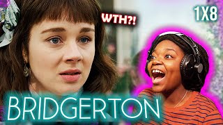 WHAT Bridgerton Season 1 Episode 8 “After the Rain”  REACTION [upl. by Enerol]