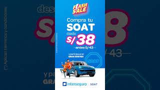 SOAT Interseguro a precio de locura desde S38 [upl. by Edsel]