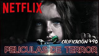 TOP mejores películas de TERROR en Netflix [upl. by Cain]