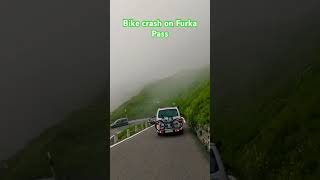 CRASH on the FURKA PASS switzerland furkapass swissroads [upl. by Carrol534]