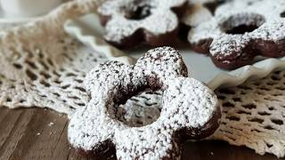 BISCOTTI CON FARINA DI RISO PANNA E CACAO [upl. by Maje]