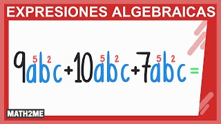 Reducción de términos semejantes  Concepto y ejercicios [upl. by Mailiw]