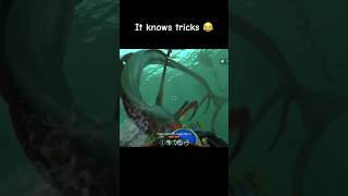 The Reaper Leviathan has some moves subnautica gaming gamers gameplay games game gamer [upl. by Reniti659]