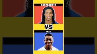 ✨ Ronaldinho vs Pelé The Magic of Brazilian Football 🇧🇷⚽ [upl. by Eilrebma]