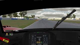 iRacing Onboard Lap Ferrari 296 GT3 at Sebring 24S4 Fanatec Challenged Fixed [upl. by Brade]