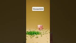 Creeper Explosion Simulation minecraft blender3danimation animation [upl. by Deryl]