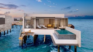 ALILA MALDIVES  New 5star resort in paradise full tour in 4K [upl. by Allerim]