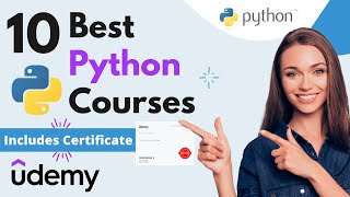 10 Best Python Courses on Udemy 2024 [upl. by Anak]