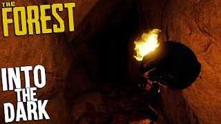 The Forest Survival EP 5  INTO THE DARK I Am Not Brave  The Forest Lets Play Gameplay 2022 [upl. by Strep237]