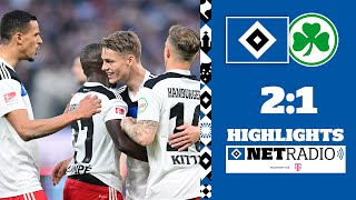 quotUNTERKANTE LATTE TORquot  HSV vs SpVgg Greuther Fürth  HIGHLIGHTS und Stimmen im HSVnetradio [upl. by Kingdon]