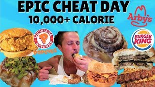 10000 CALORIE CHEAT DAY I CINNAMON ROLLS I AMERICAN FAST FOOD IN ISTANBUL [upl. by Milon]