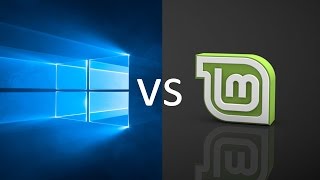 Comparing Windows 10 to Linux Mint 181 [upl. by Luebke809]