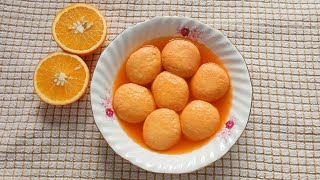 কমলা ভোগ মিষ্টি ।। কমলার রসগোল্লা।।Bengali sweet Komola Bhog।। Orange Rasgulla।। [upl. by Licna656]