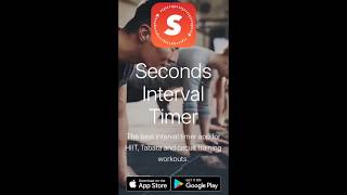 Seconds Interval Timer App Tutorial  Pro Version iPhone 2019 [upl. by Budde519]