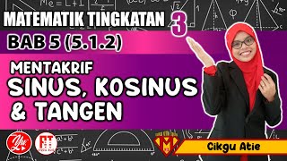 512 NISBAH SISI SEGITIGA BERSUDUT TEGAK TRIGO MATEMATIK AKADEMIYOUTUBER [upl. by Meletius]