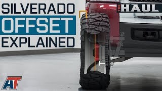 How To Choose Wheel Offset For Your Chevy Silverado  The Haul [upl. by Shirleen]