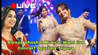 Shreya Ghoshal Musical Night live Concert Agartala Astabal  Tripura Tourism Fest 2024 [upl. by Harness203]