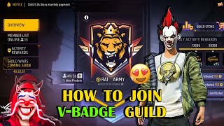 HOW TO JOIN RAI ARMY GUILD 🔥 [upl. by Trakas694]