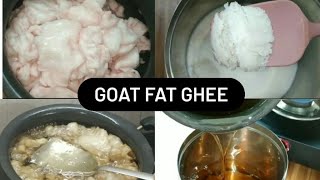 Bakra Ki Charbi Se Ghee Banane Ka Asan Tareeka  Goat Fat Ghee Recipe  By Heena Khan [upl. by Marcell]