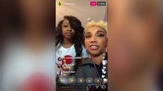 Reginae Carter goes live about YFN Lucci [upl. by Spike]