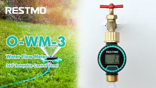 RESTMO Water Flow Meter OWM3 [upl. by Victorie339]