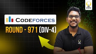 Codeforces Round 971 Div 4  Video Solutions  Smart Interviews [upl. by Isolda64]