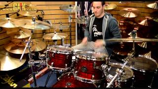 Mapex  Saturn IV MH 5 Piece Shell Set Demo at GAK [upl. by Adnerak126]