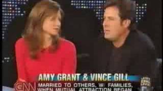 Amy Grant amp Vince Gill on Larry King3 [upl. by Euqram542]