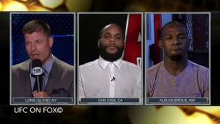 UFC 214 Interview Daniel Cormier and Jon Jones [upl. by Sabelle]