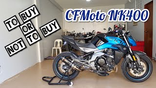 Balak Mo Mag CFMoto NK400  Long Term Review and First Ride [upl. by Keeler]