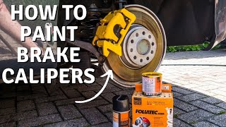 How To Paint Your Brake Calipers [upl. by Isobel697]